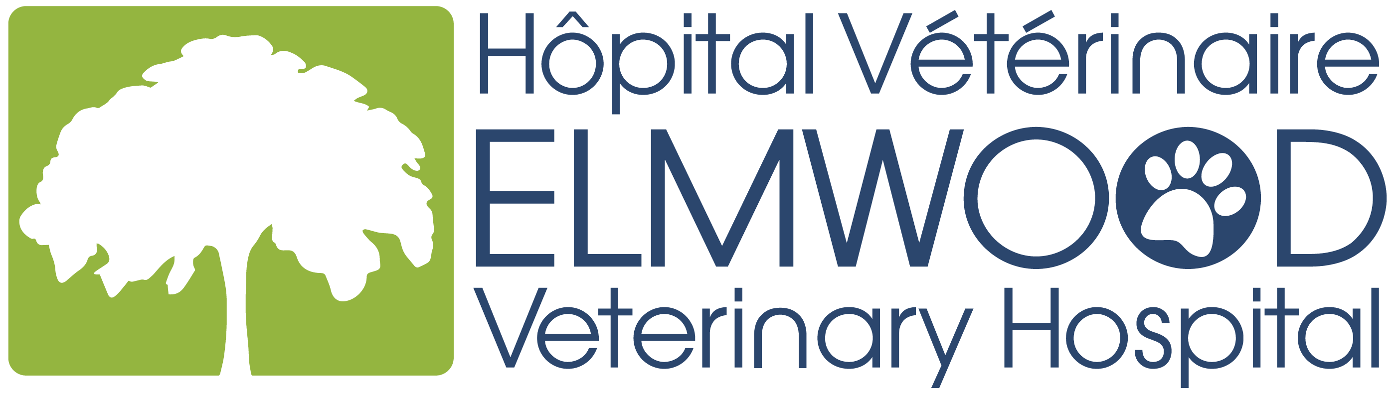 Logo of Elmwood Veterinary Hospital in Moncton, NB